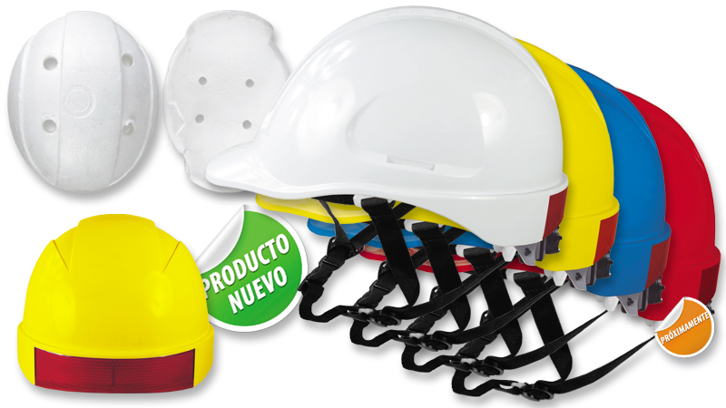 Casco De Seguridad Tipo Industrial • Tipo Ii • Sin Ventilación Alta Visibilidad Tafilete De 1415