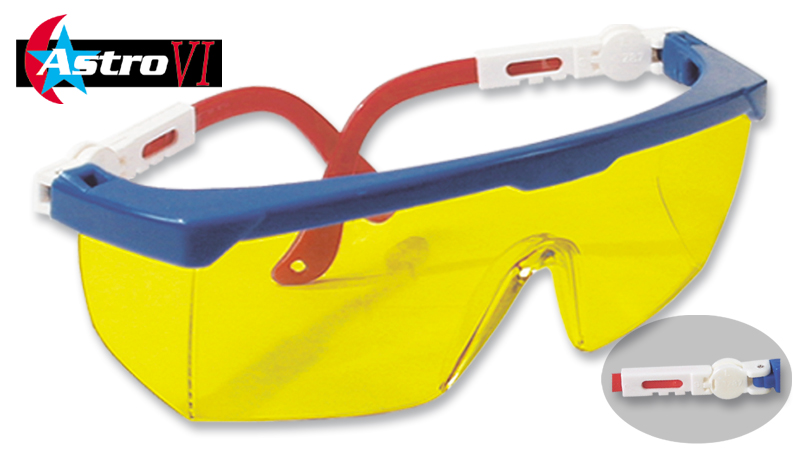 Gafas de seguridad con patillas ergonómicas y lentes amarillas BBH20Y